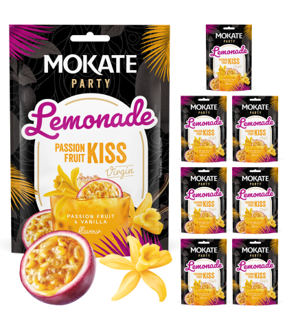 Taniej! 7 sztuk Lemoniada Passion Fruit Kiss 40G Zestaw