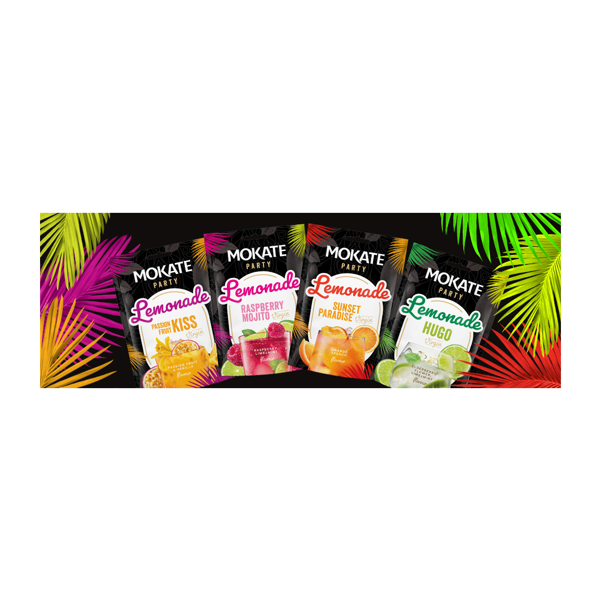 Taniej! 7 sztuk Lemoniada Passion Fruit Kiss 40G Zestaw