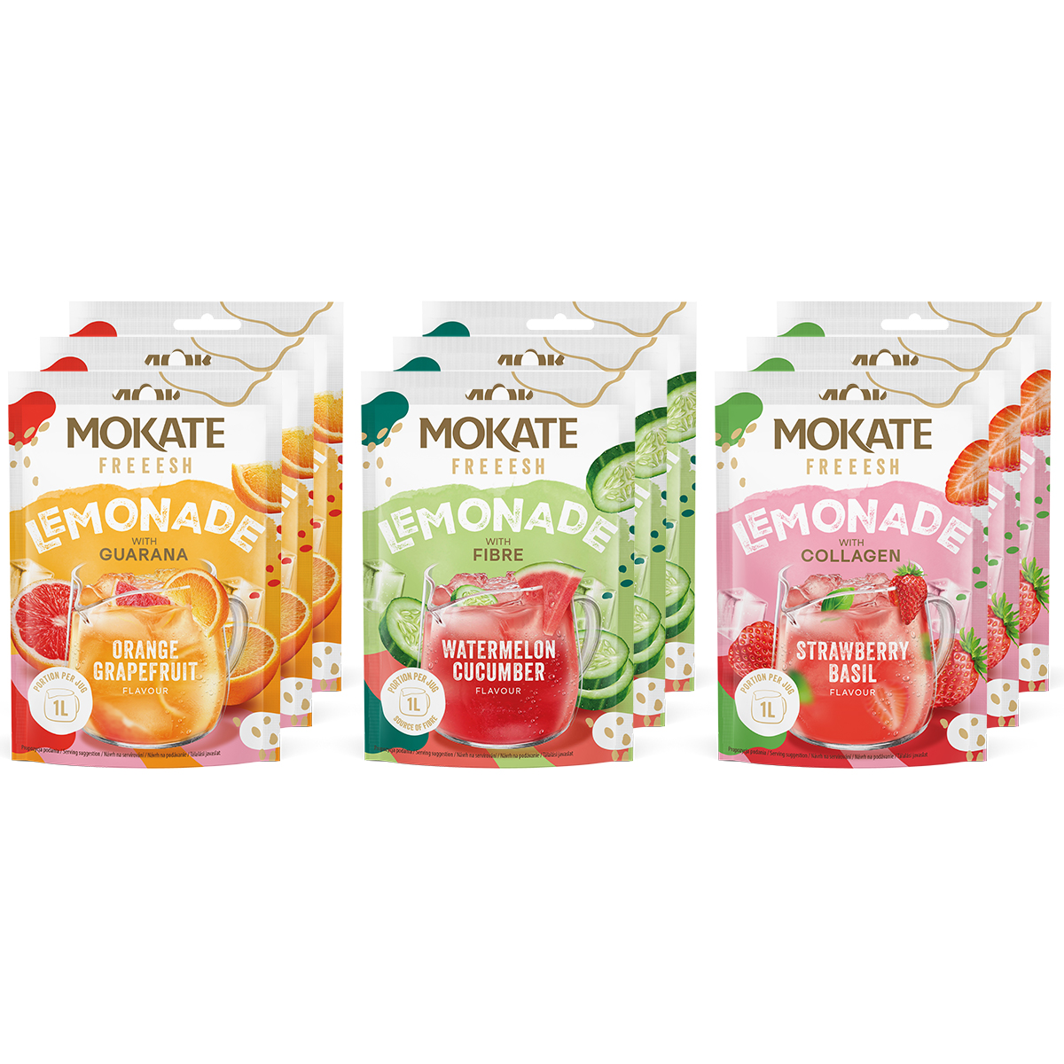 Zestaw Mix Smaków Lemoniada Fresh - 3x3