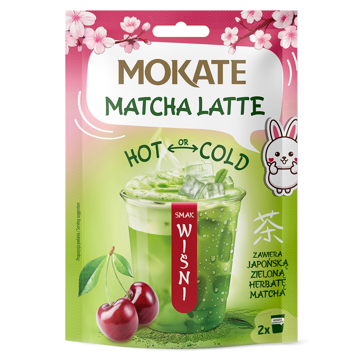 Liczi Wiśnia Matcha 10 saszetek mix smaków