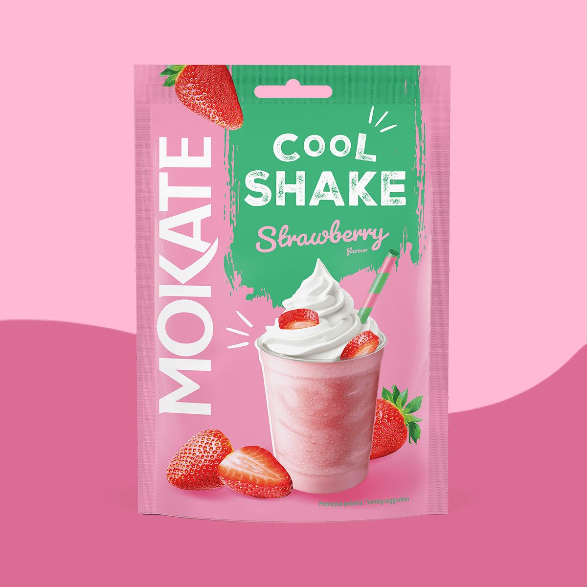 Mix Smaków Shake 6 Sztuk 2x500g Czekolada Truskawka Banan 4x54g