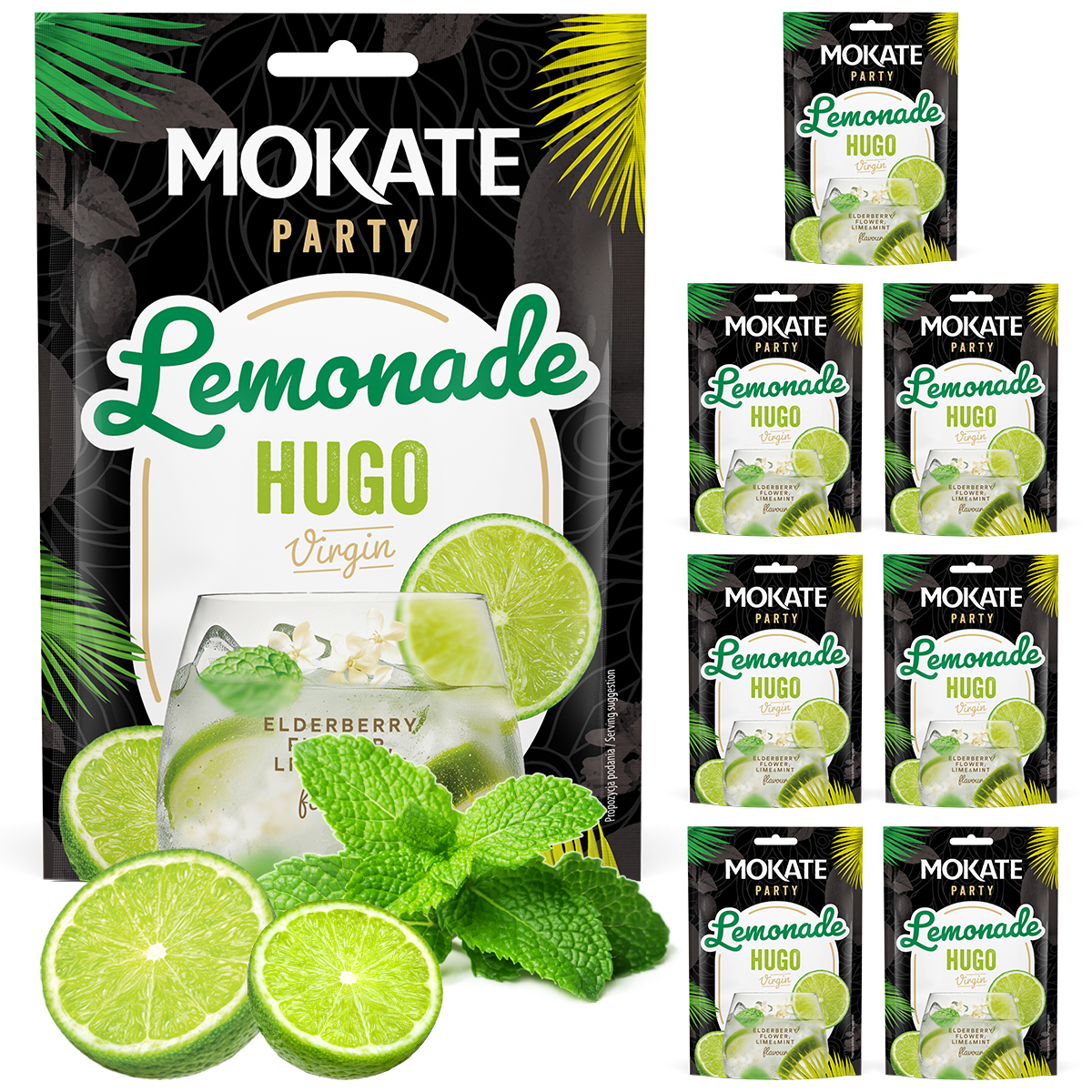 TANIEJ! 7 SZTUK LEMONIADA HUGO 40G ZESTAW