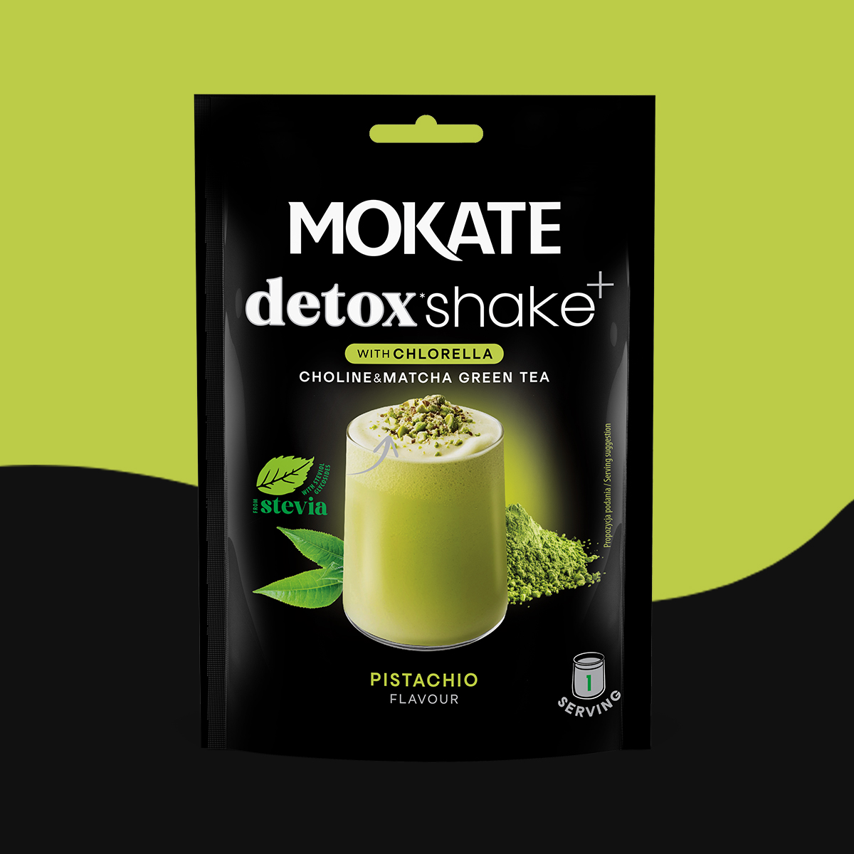 Shake Detox 10 sztuk całe opakowanie Pistacja