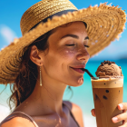 Pełne opakowanie 10x Frozenccino Choco-Nut Czekolada Orzech Pralina