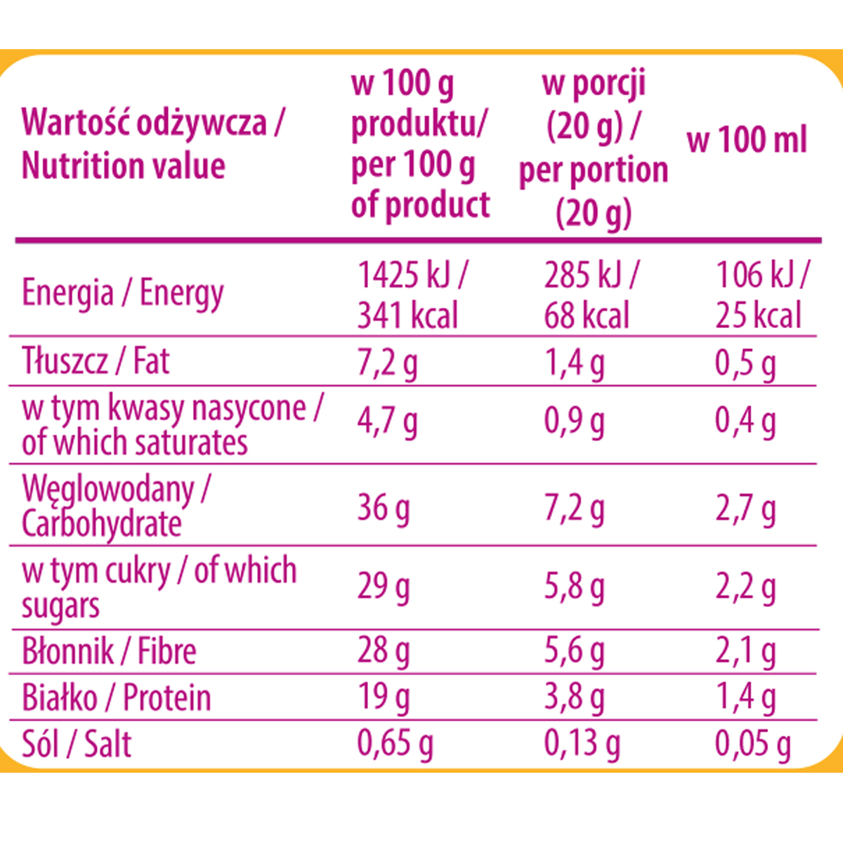 10 sztuk x Cappuccino Zero Wanilia