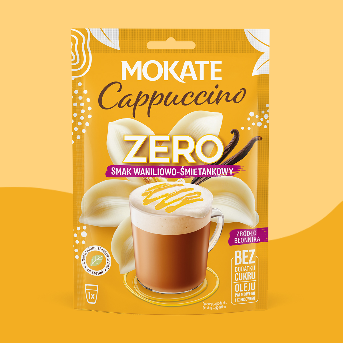 10 sztuk x Cappuccino Zero Wanilia